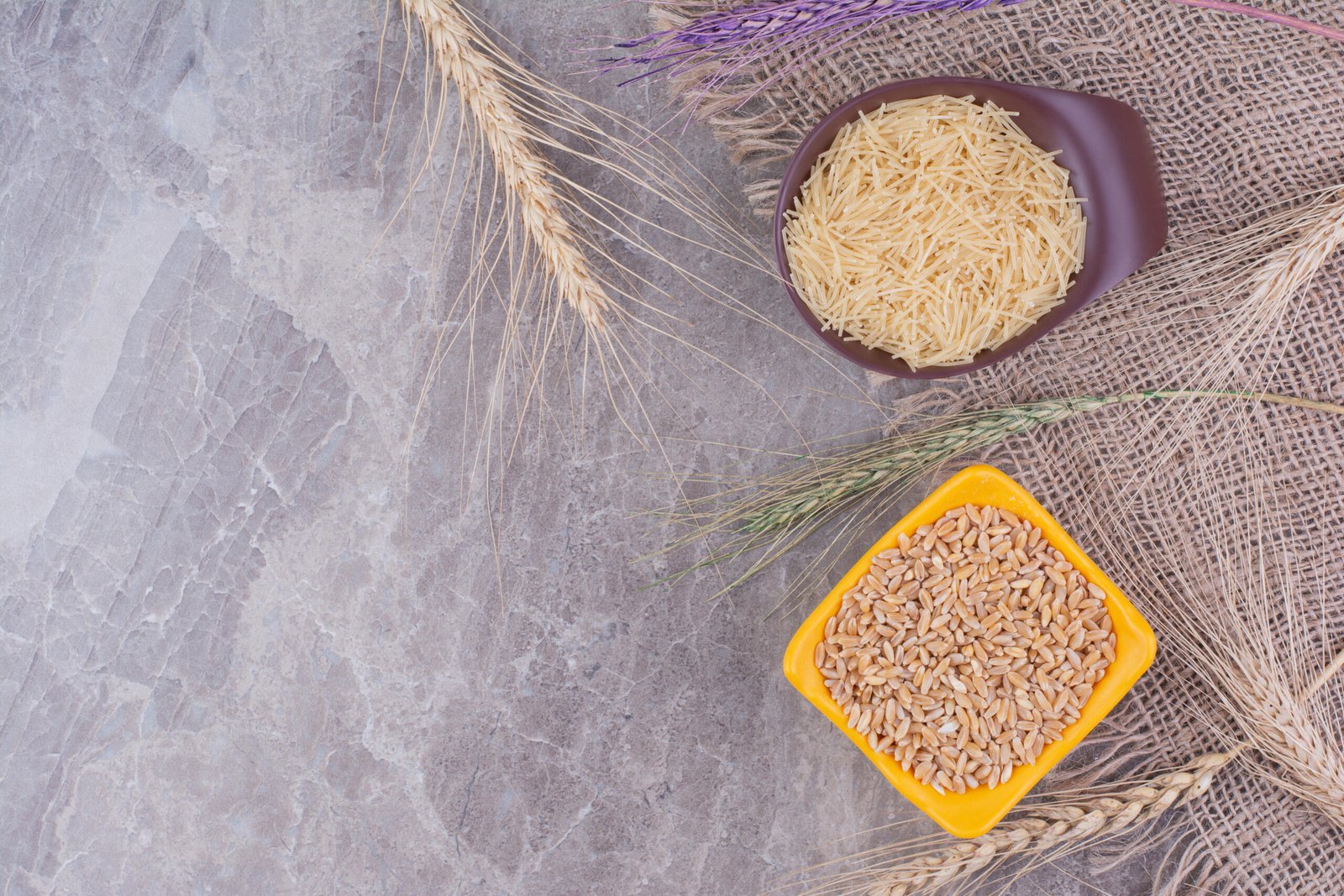 rice pasta made from it separate plates scaled.jpg